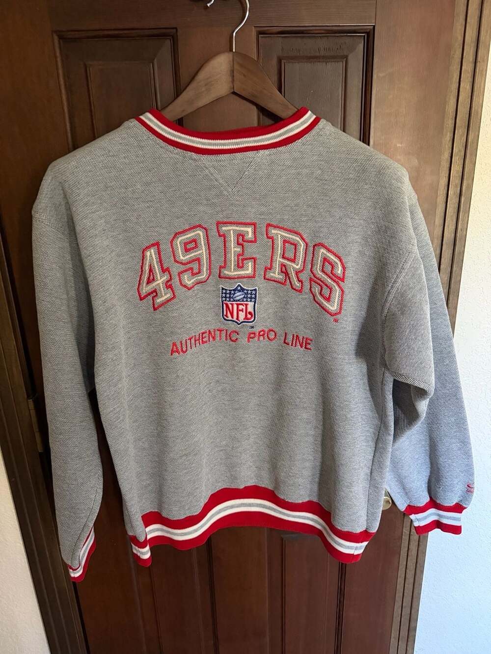 Vintage Logo Athletic NFL Pro Line San Francisco 49ers Crewneck Sweatshirt - Picture 1 of 4